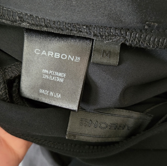 Carbon38 Wide Leg Pleated Trousers - Picture 2 of 6